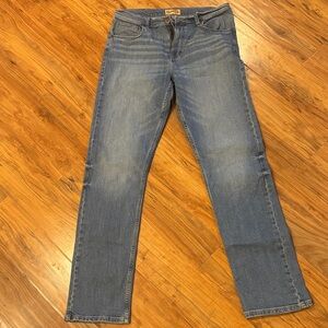 Wrangler Men's Slim Fit Blue Jeans